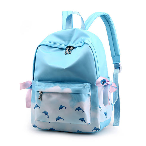 Girly Pink Heart Backpack